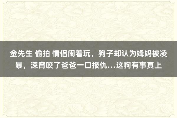 金先生 偷拍 情侣闹着玩，狗子却认为姆妈被凌暴，深宵咬了爸爸